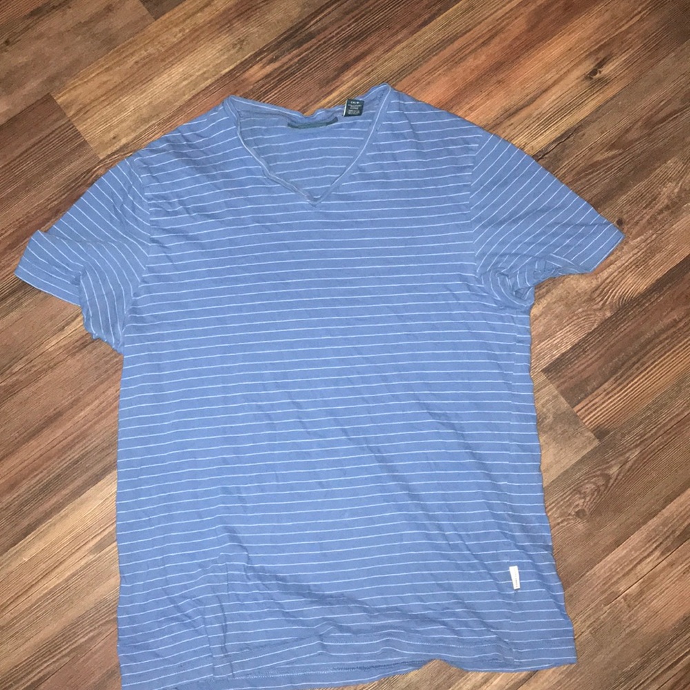 Blue T-Short w/ stripes